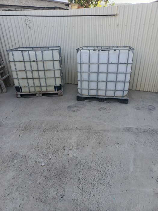 1т евро куб ёмкость  1t evro kub bochka