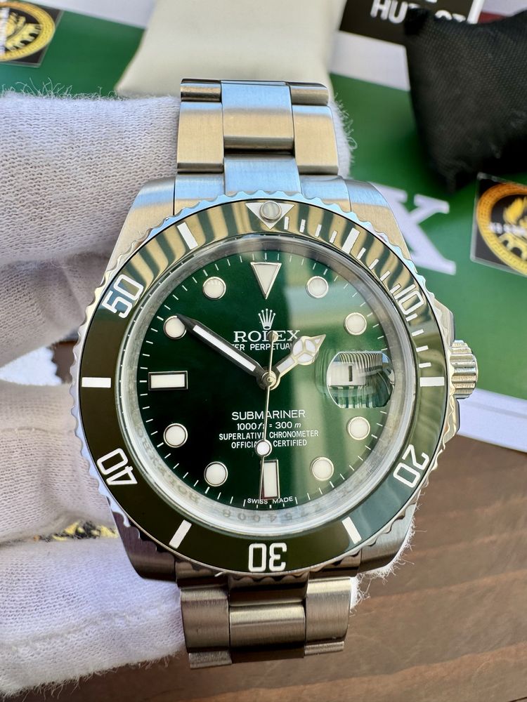 ROLEX SUBMARINER HULK,  41mm , часовник ролекс