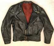 Geaca neagra barbati piele HARRO pilot rocker moto motor chopper biker