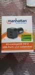 Incarcator de masina Manhattan USB, hi-power 2.1A, 12/24V,FastCharging