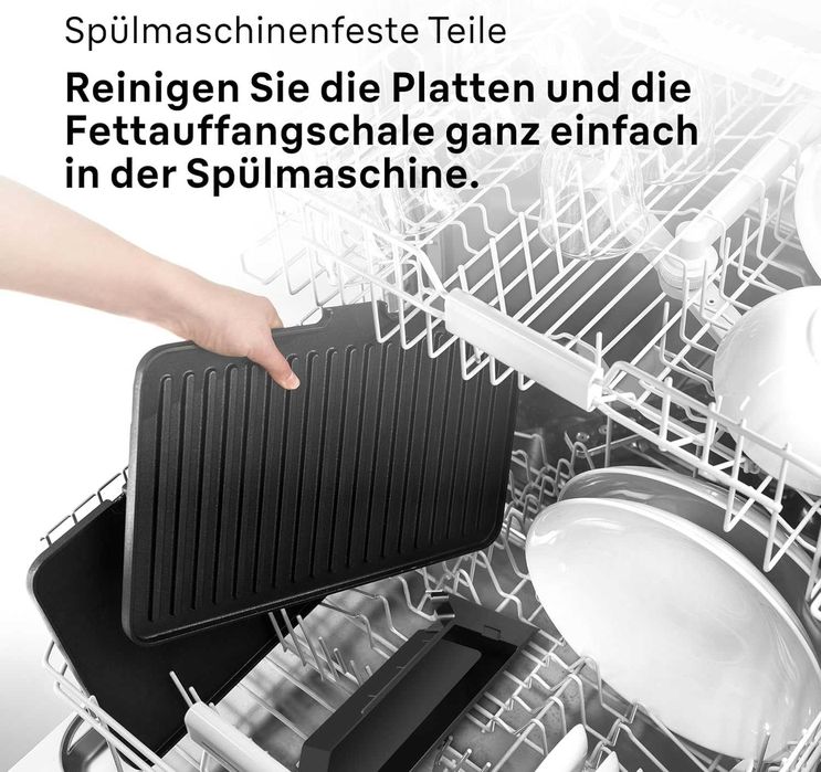 ПРОМО Нов 2г Гаранция Грил Скара BRAUN MultiGrill 7 CG 7040, 2000 W