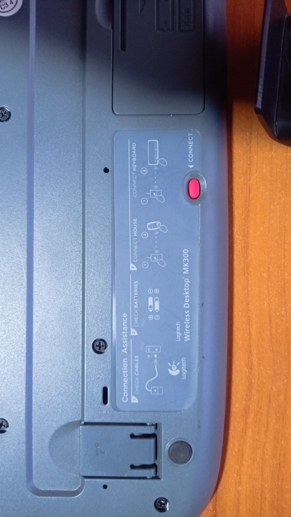Клавиатура+мышь  Logitech MK300 в отличном состоянии