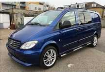 Praguri inox Mercedes Vito diametru 70