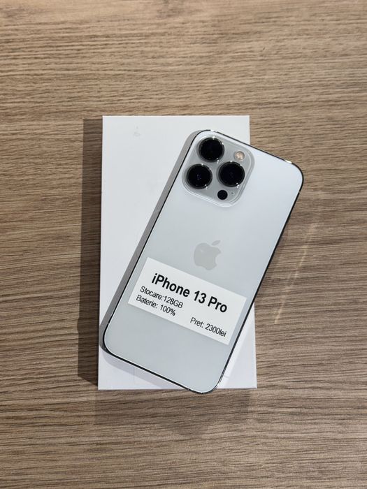 Iphone 13 Pro, 128GB, 100%, Factura & Garantie