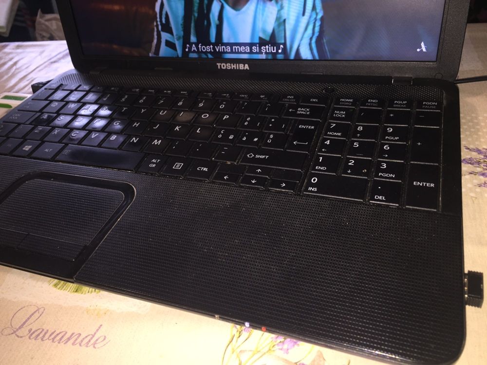 Laptop Toshiba c850 Pro, bluetooth,webcam, HDMI, f.ieftin