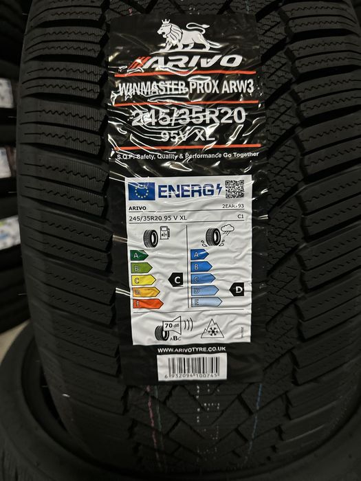 Нови зимни гуми ARIVO ARW 3 245/35R20 95V XL НОВ DOT БОРД 2453520