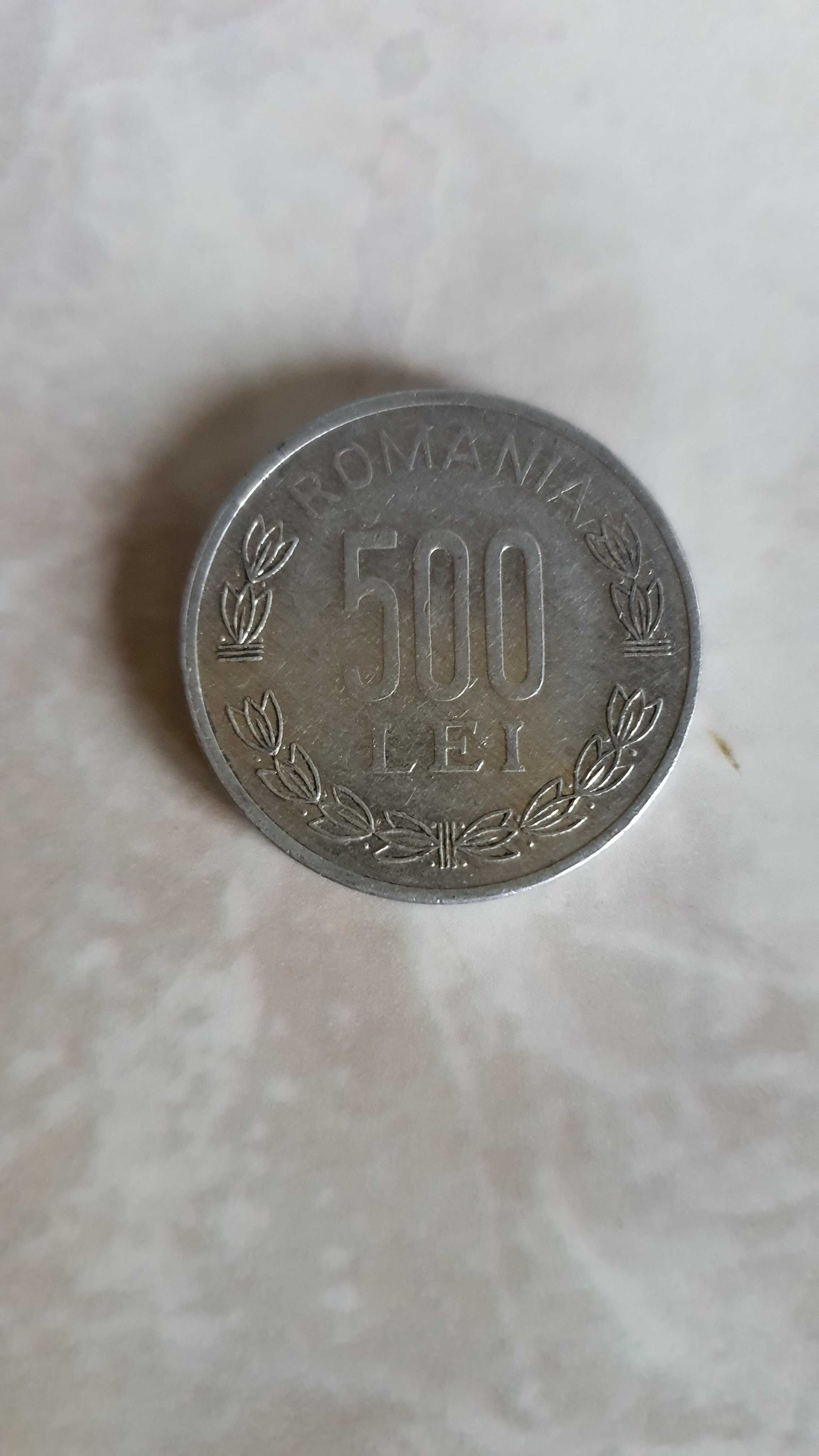 Monede 500  si 5000 lei 1991-2002