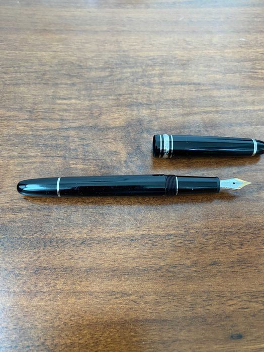 Авторучка Монбланс meisterstück 14K 4810, белый металл