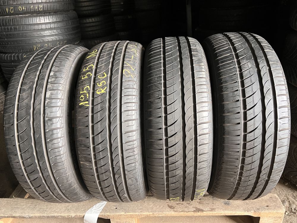 4 anvelope vara 195/55/16 , Pirelli , RSC , 6.5-7 mm !