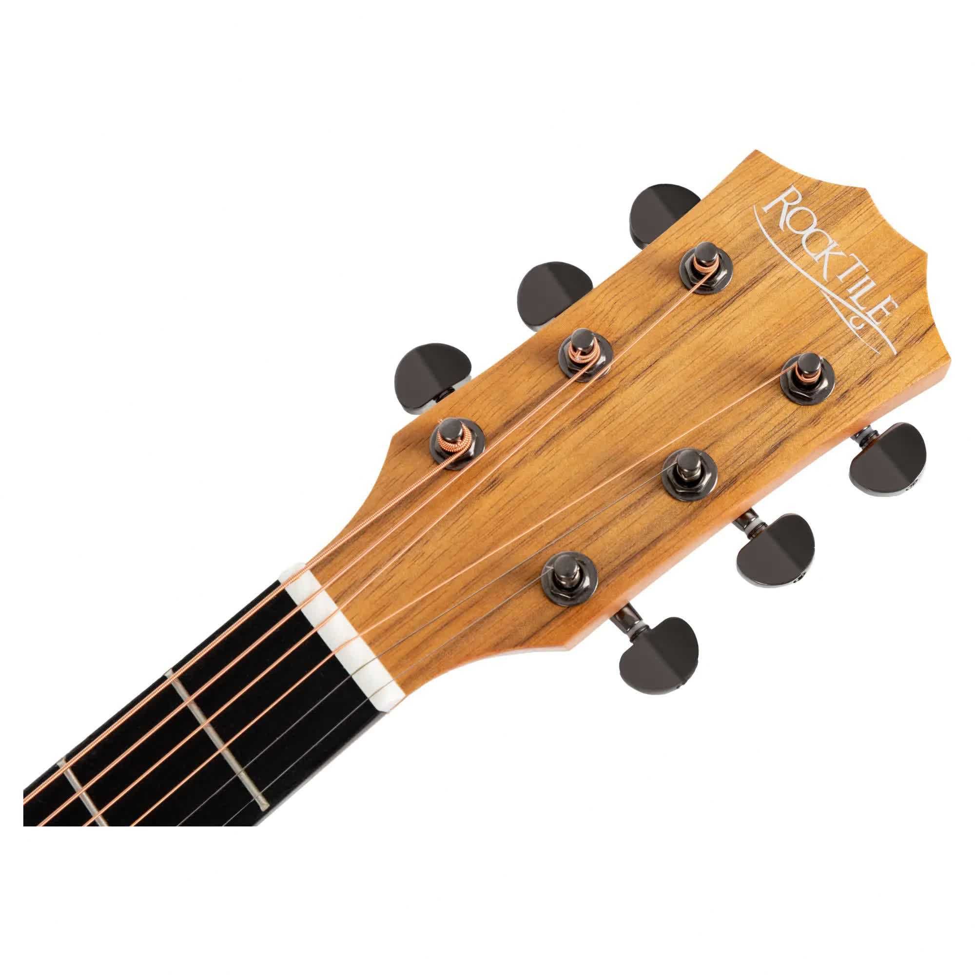 Set chitara acustica concert cutaway natur Rocktile WSC-100C NT