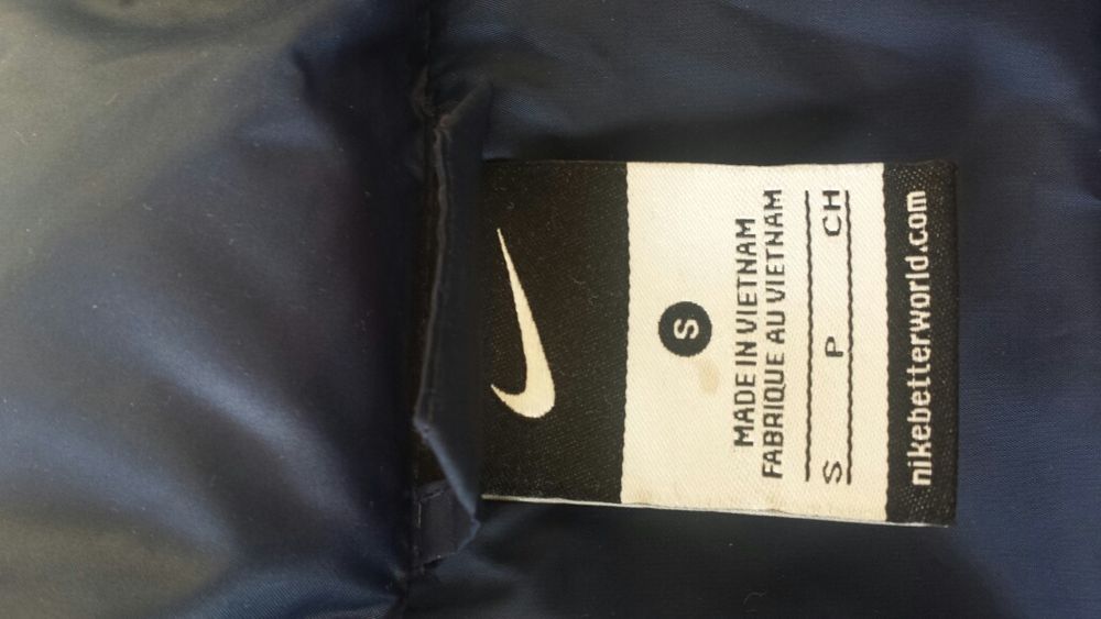Nike Barcelona 550 Mens Down Jacket Size S/M ОРИГИНАЛ! Мъжко Пухено Як