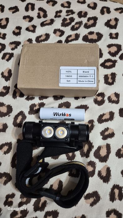 Lanterna frontală Wurkkos H25L 1000lm