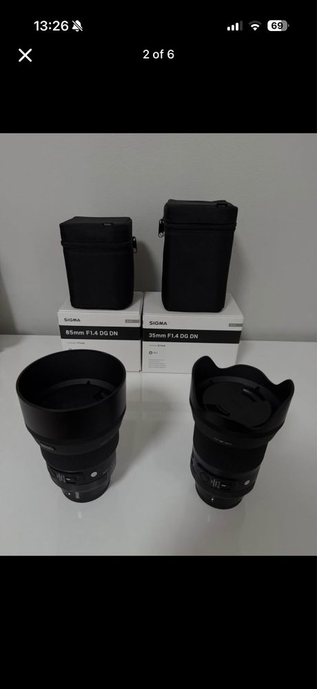 Sigma 85mm f/1.4 DG DN ART - Sony E (FE)