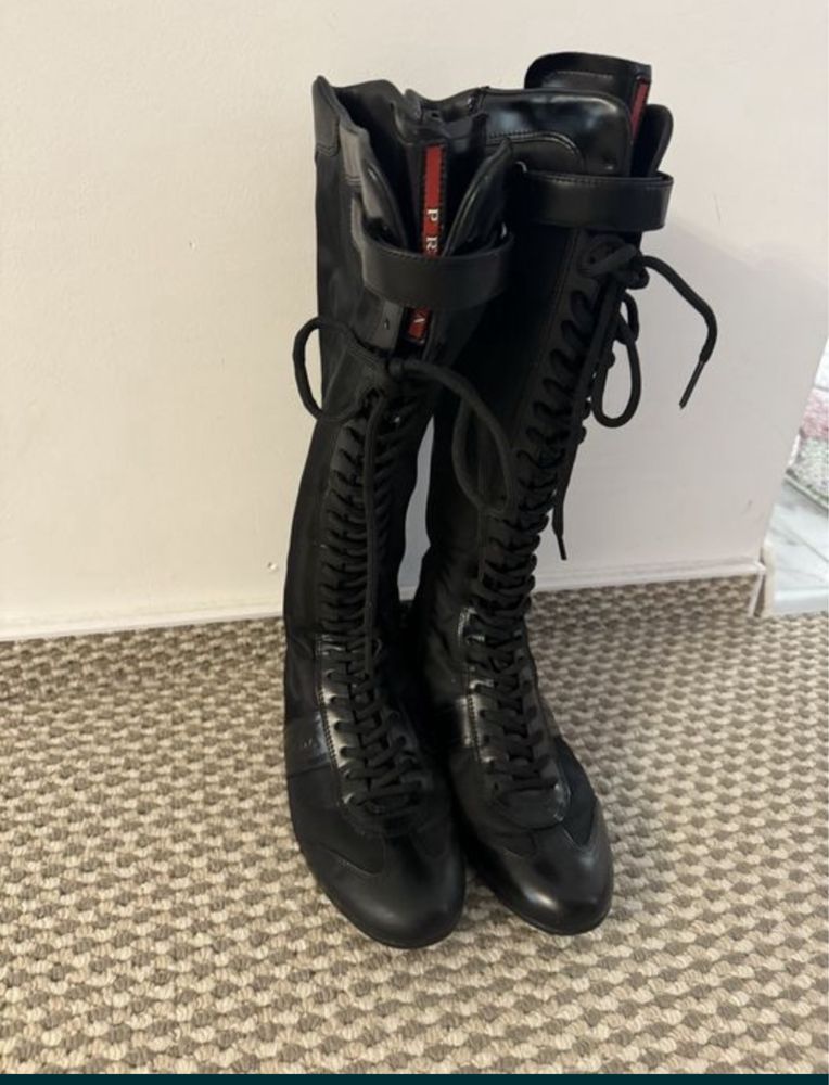 Cizme Prada Biker Boots 36