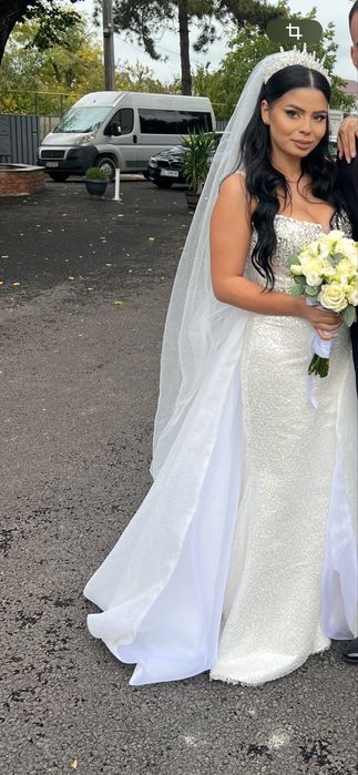 Rochie de mireasa 2in1