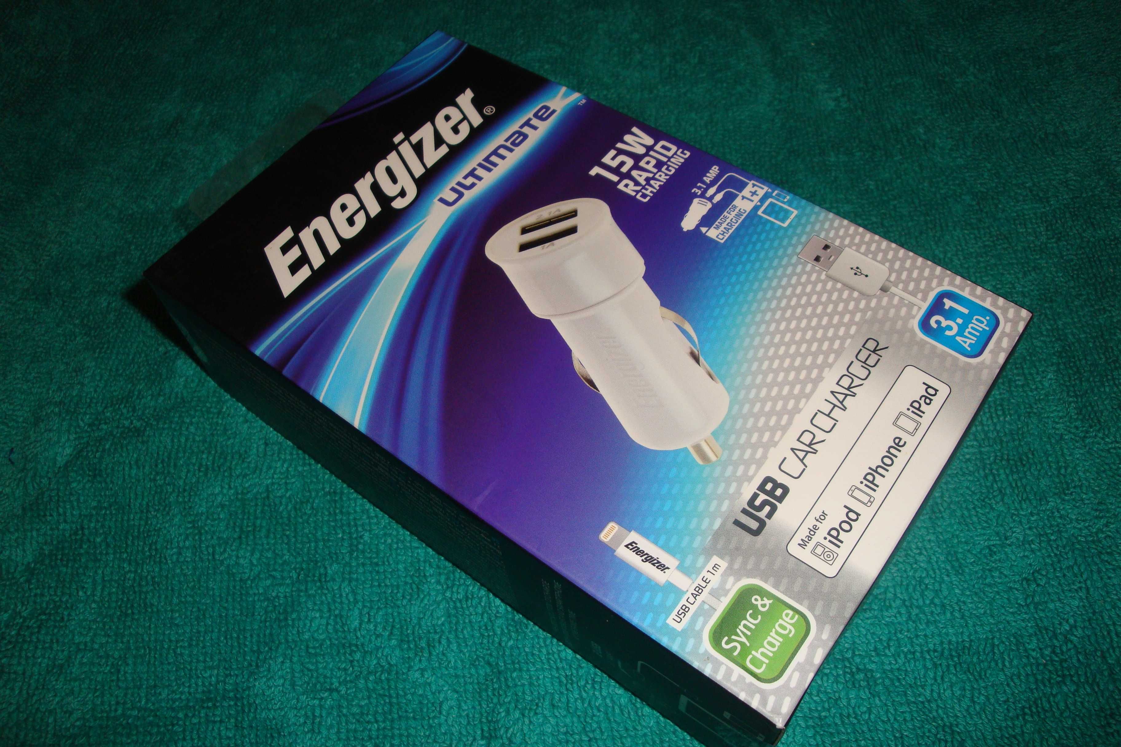 energizer incarcator masina pentru telefon tableta apple ipad