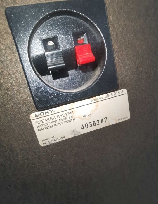 Boxe sony 2 x 100w