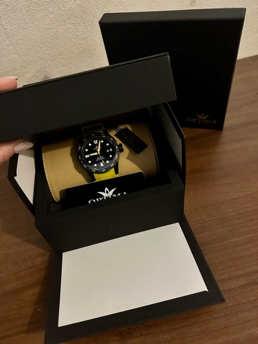 Ceas automatic Optima Oakland nou cutie + garantie