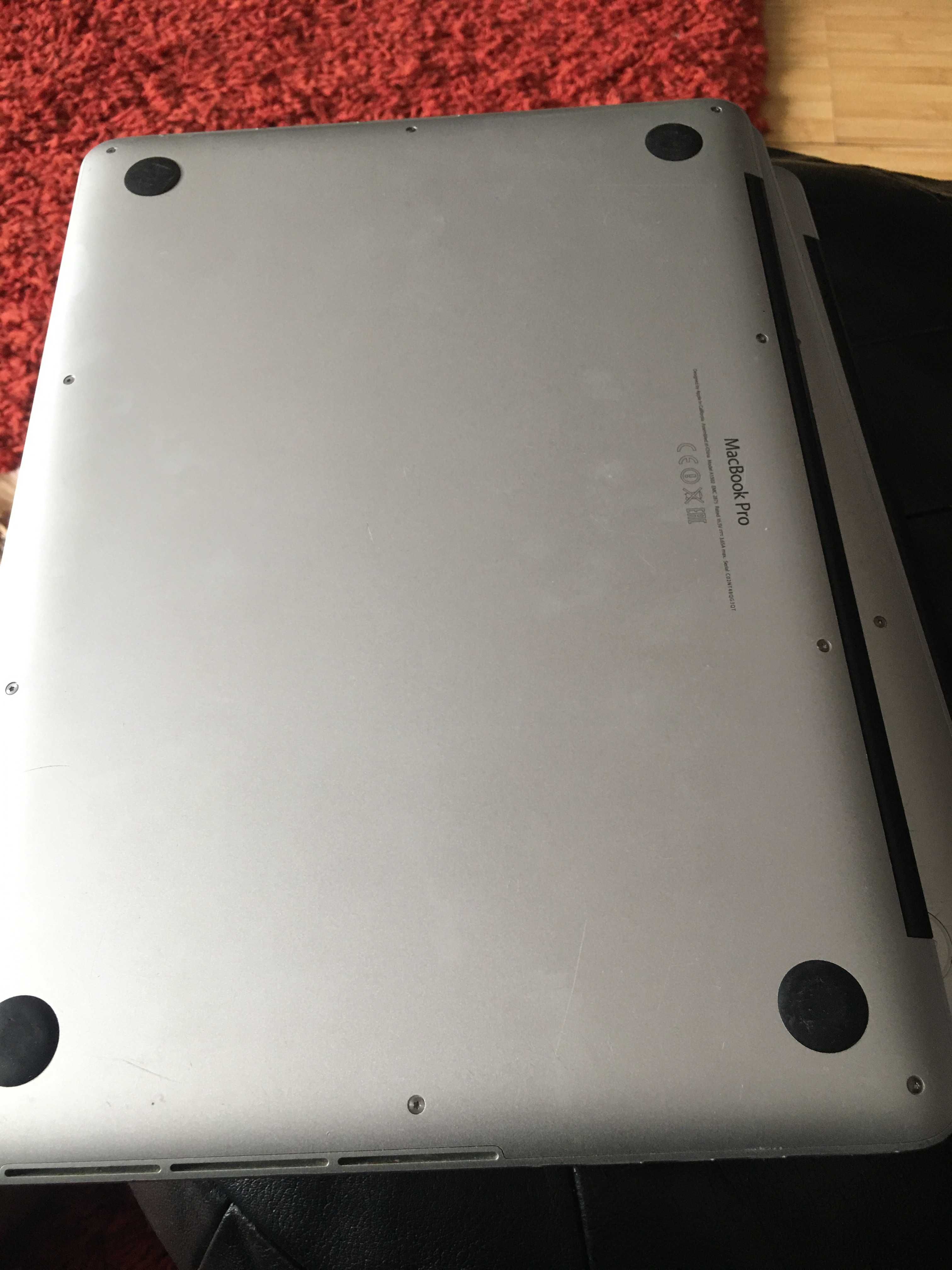 macbook pro retina i7 ,16 gb ram,ssd 512 gb