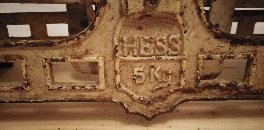 Cântar 5 kg vintage Marca HESS