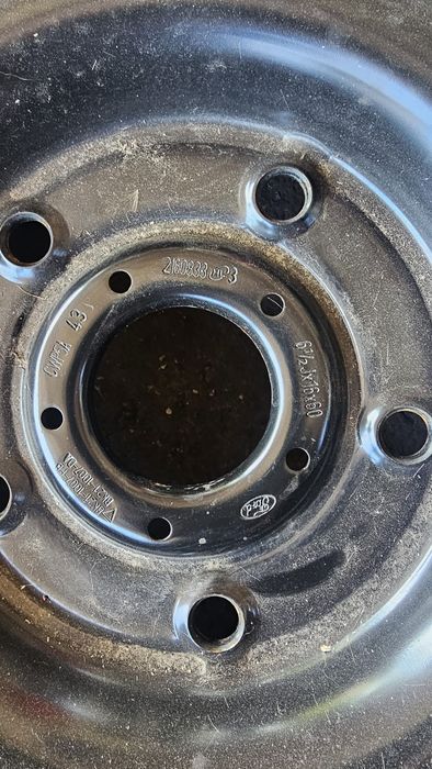 Jante tabla Ford Tranzit cu anvelope 215/65/16c iarna