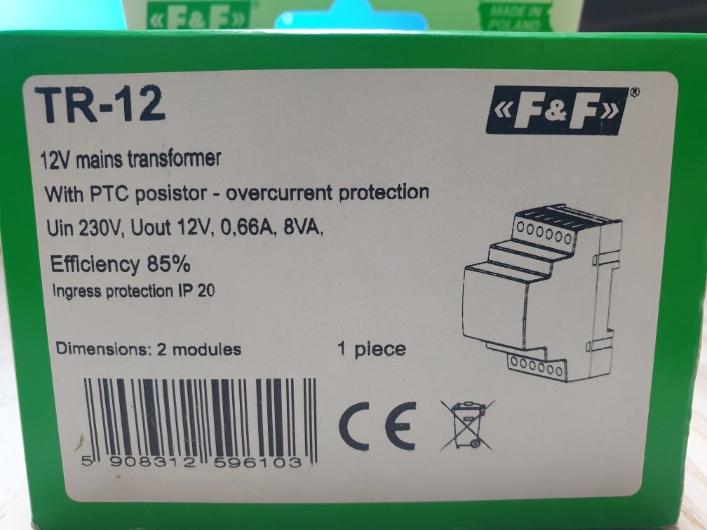 Блок Питание F&F TR-12
Блок питания F трансформаторный 12