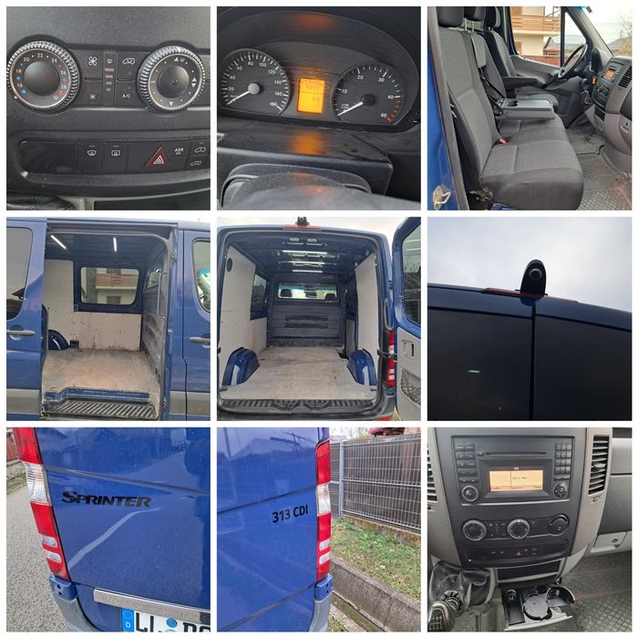 Mercedes Sprinter 313 CDi 130CP/An.05/2011/ Euro 5/Clima/Germania
