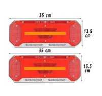 Стоп TIR 2бр к-т -LED- 24v(35х135) Бягащ 0115-UTL2 2бр. в комплект