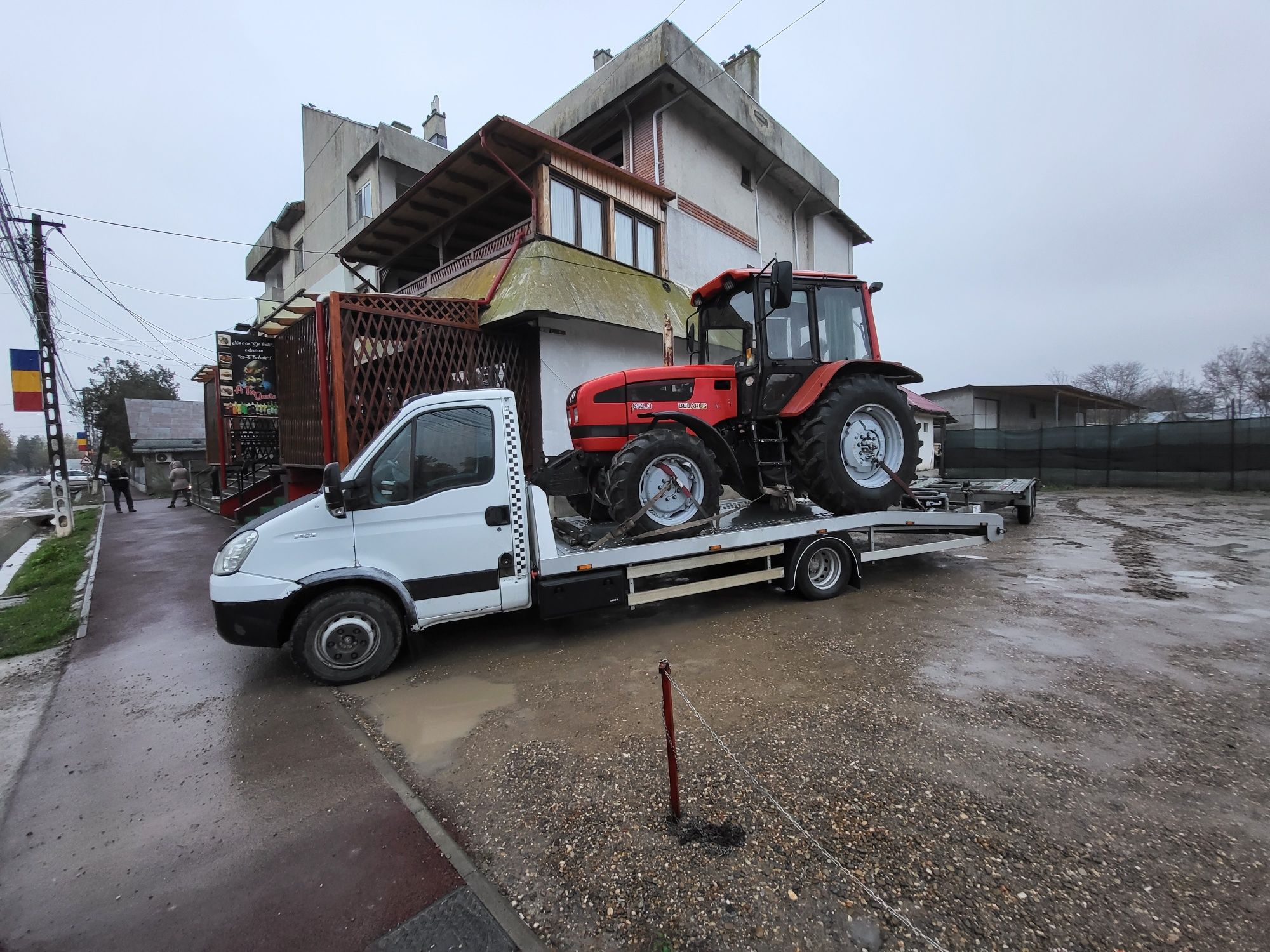 Tractari&Platforma.Auto Cu Roti Blocate,Dube.Transport Stivuitoare