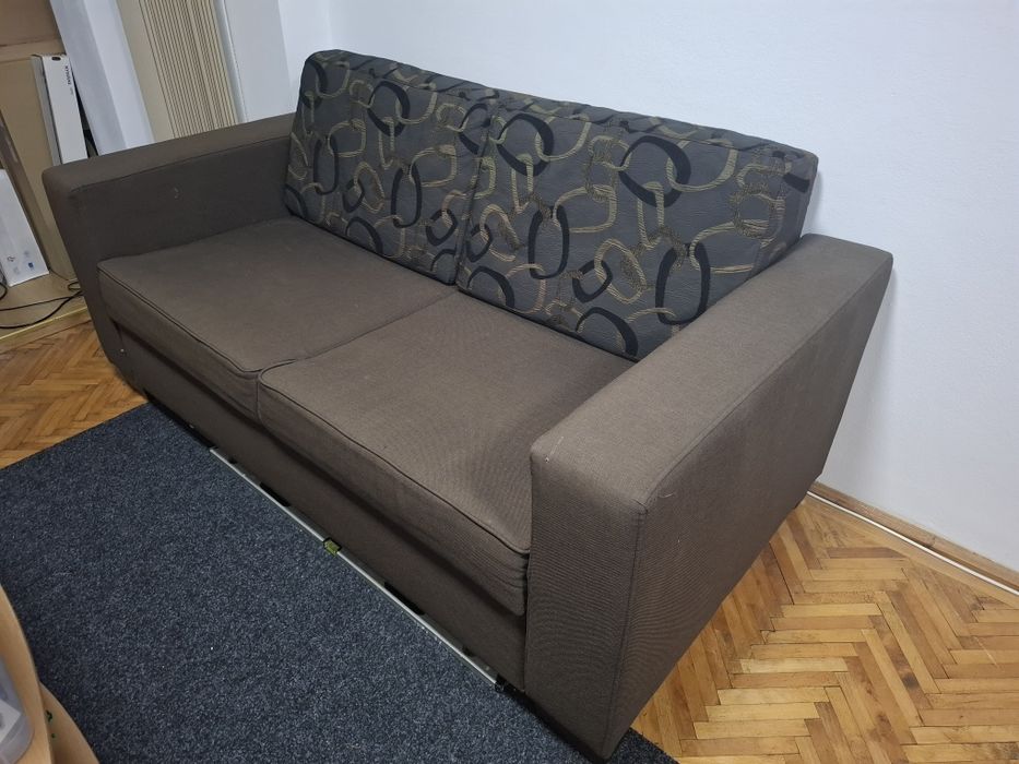 Canapea extensibila fotoliu pat  dublu dormitor  Curtea de Argeș