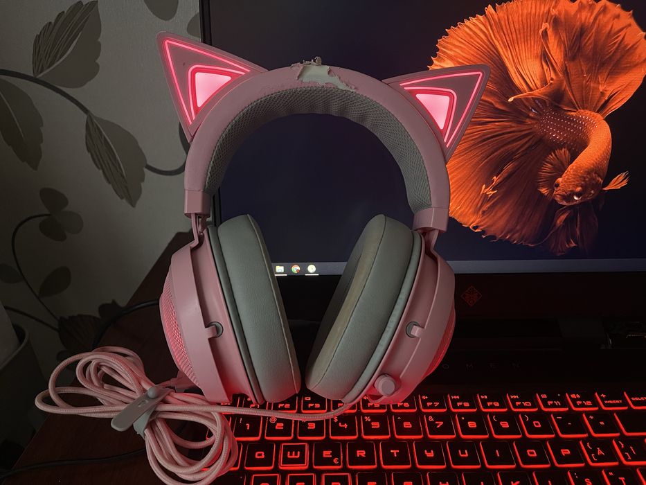 Casti Razer Kitty Edition