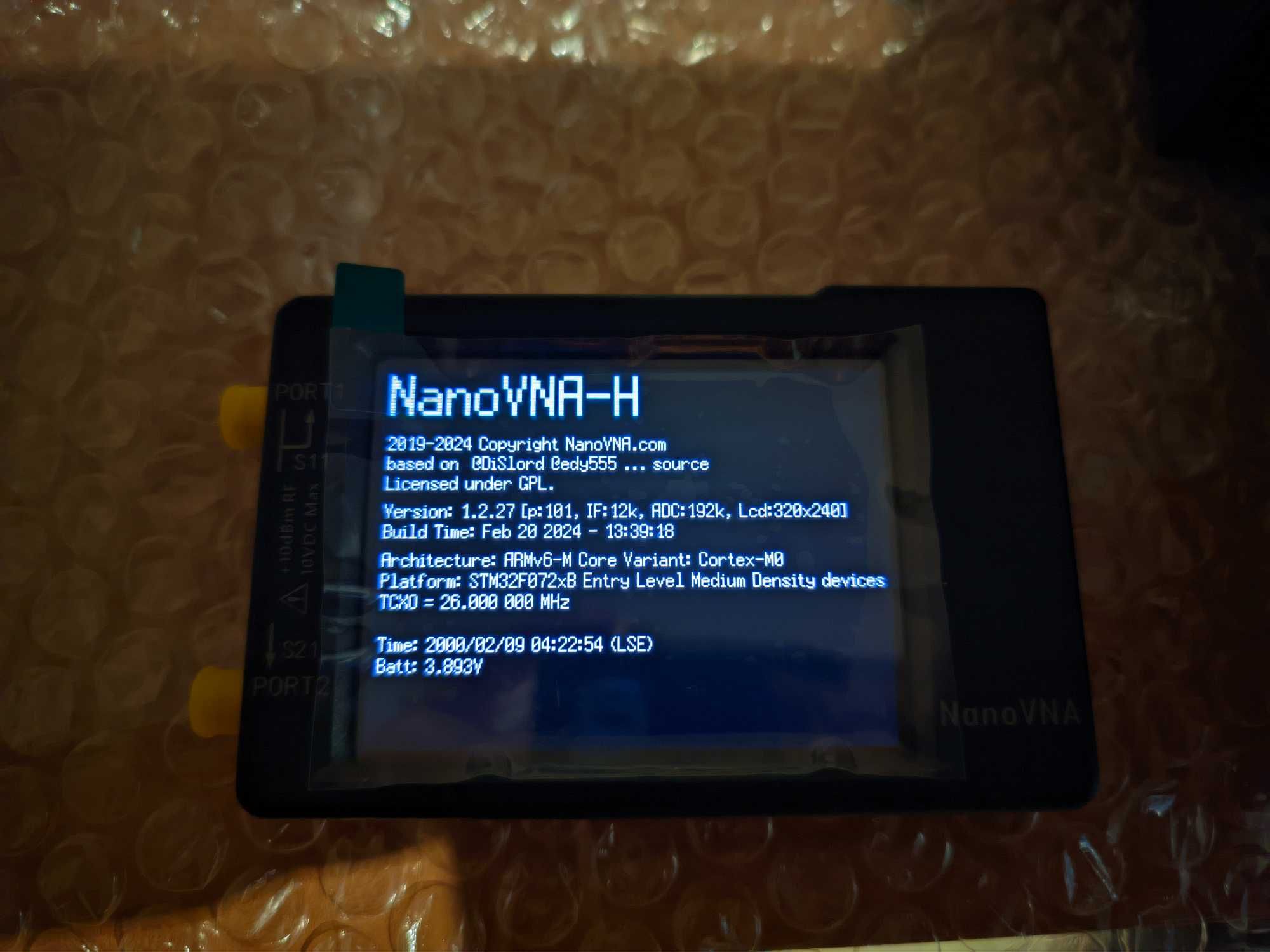 NanoVNA-H 2.8" - Векторен Мрежов Анализатор от hugen79