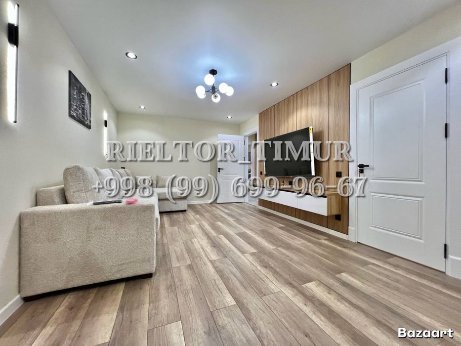 Академ городок 3/3/5 70м2 с ремонтом мебель и техника