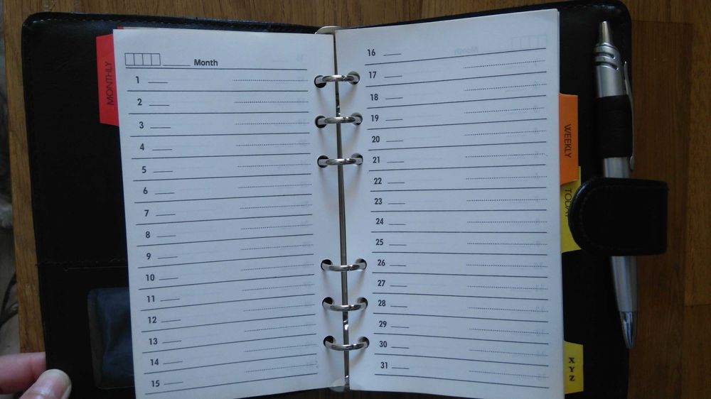 Бележник А5, органайзер