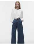 Bluza alba stil capa Zara marime S M L