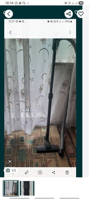 Шланг от пылесоса  Samsung  в отличном состоянии