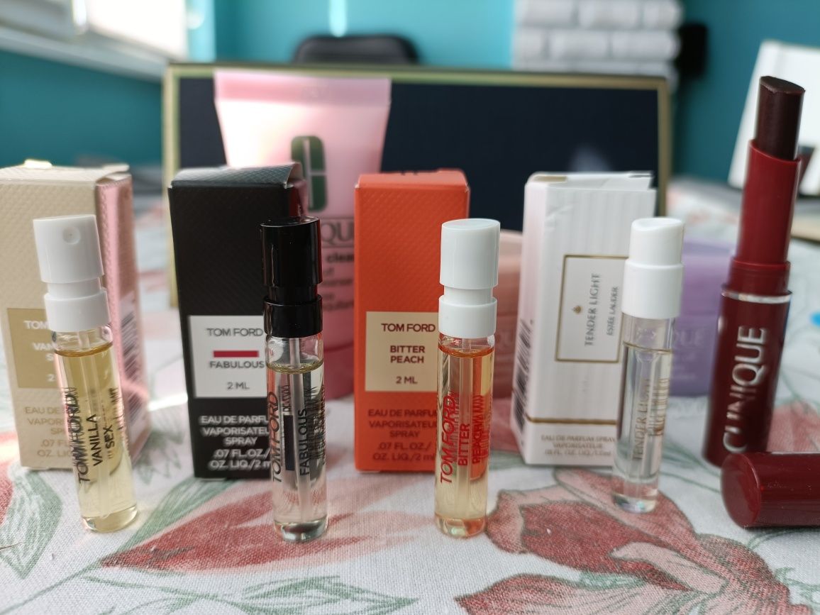 Сет козметика Tom Ford, Clinique, Estee lauder