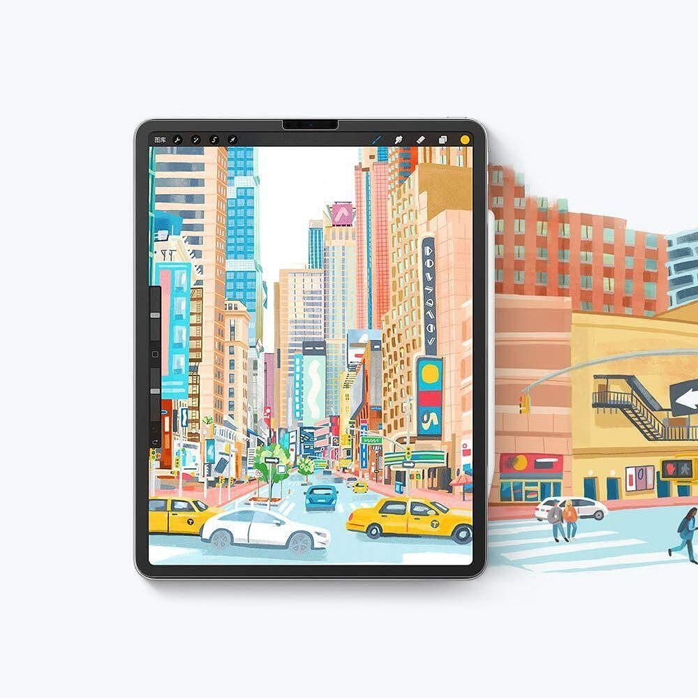 2 x фолио hofi paper pro + за ipad air 13"(2024 - 2025)