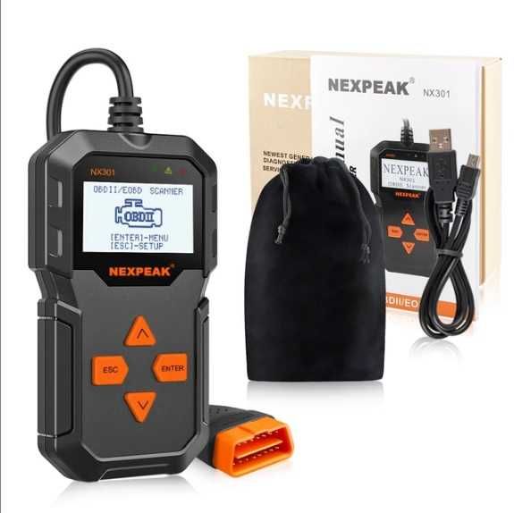 Автосканер NEXPEAK NX301  OBDII