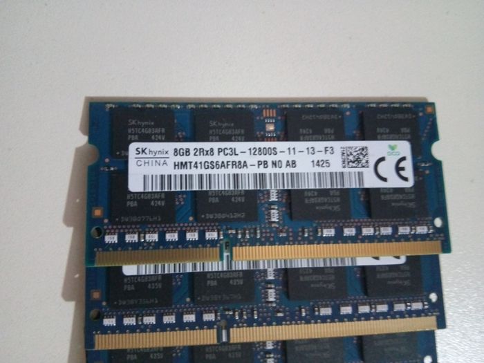 Memorie Laptop Hynix 8GB DDR3 PC3L-12800S 1600Mhz 1.35V 90 LEI