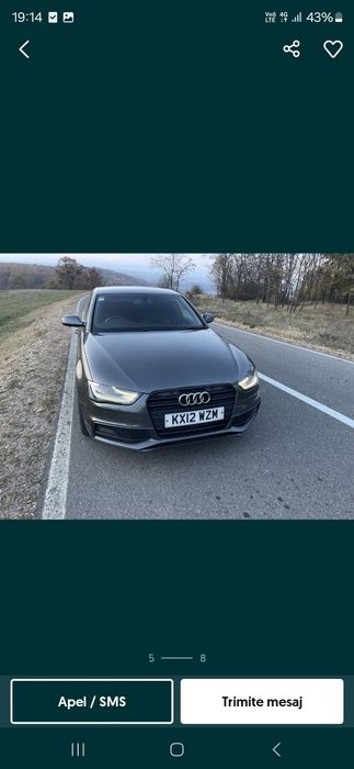 Faruri bixenon  Audi A4 b8.5 facelift