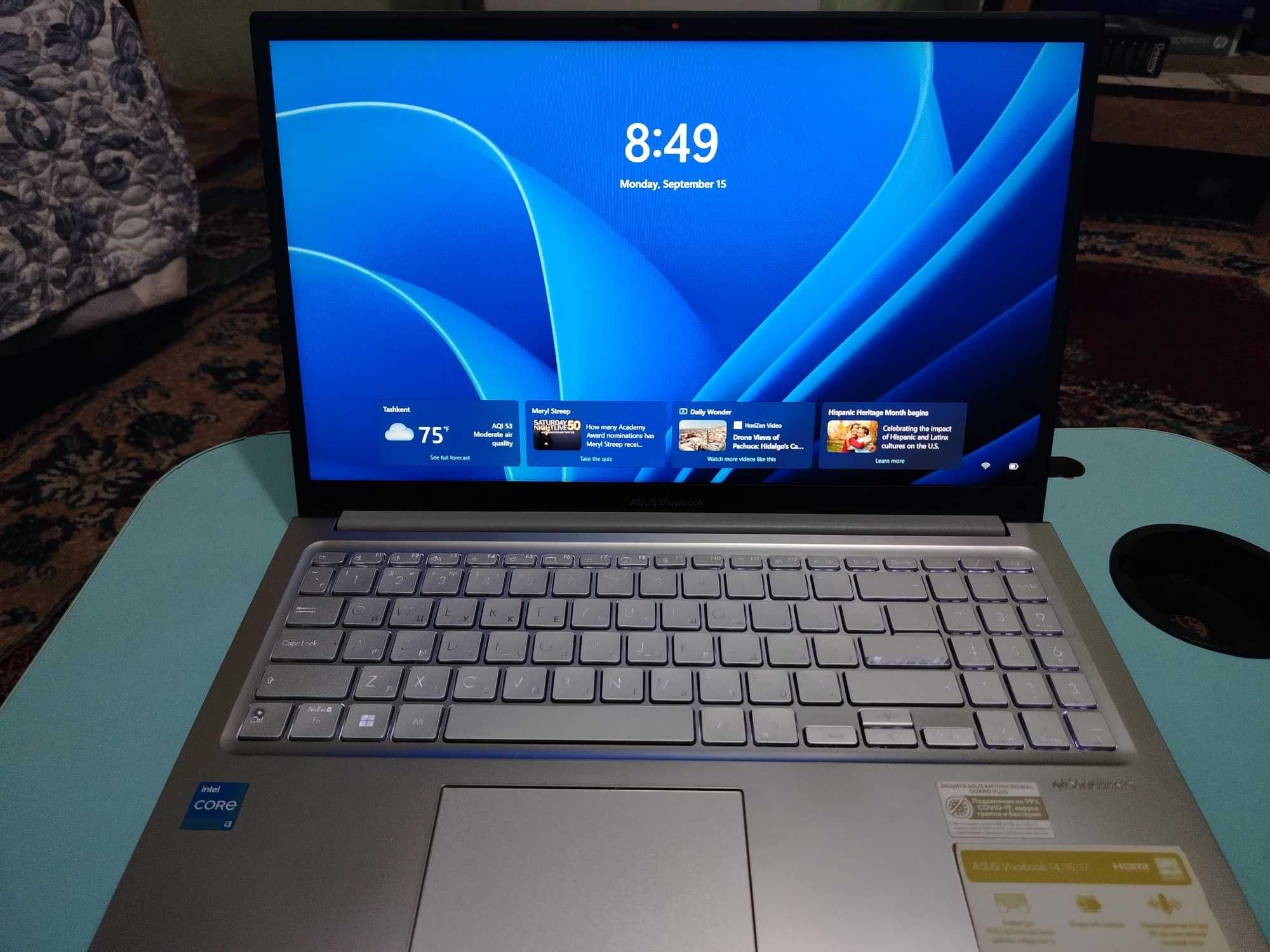 ASUS Vivobook X1504V 24/256 Intel Core i3 1315U 13-поколения