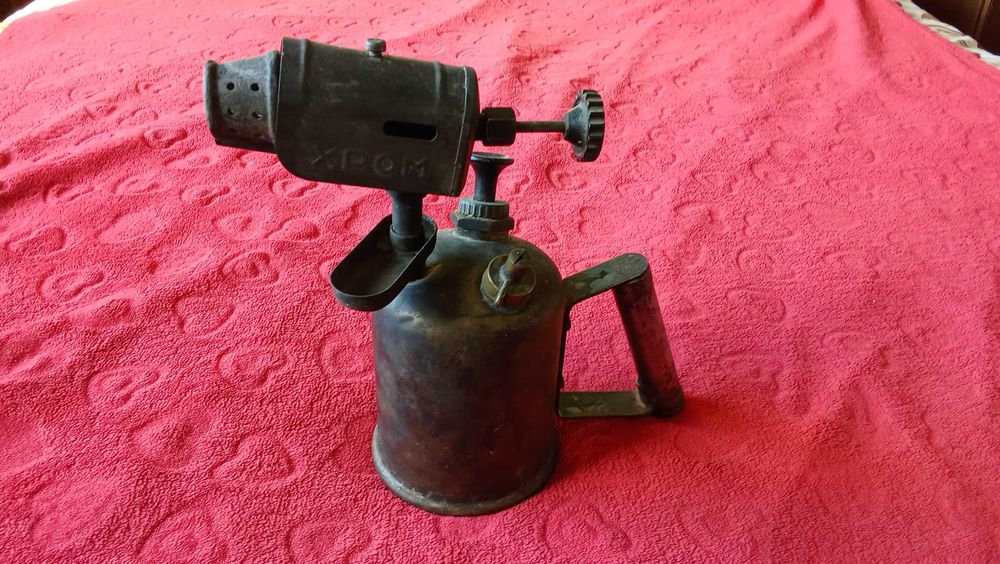 Винтидж Стара бензинова горелка