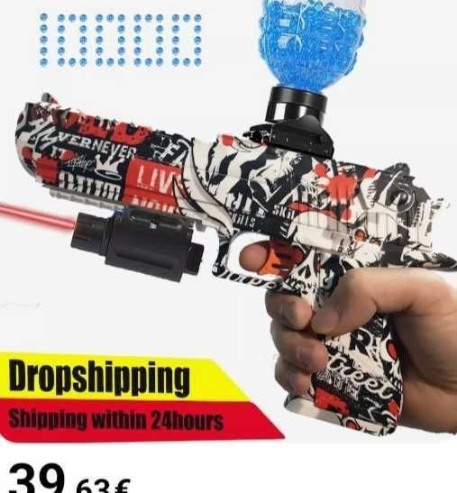 Пейнтбол пистолет Desert Eagle M1911 gel Blaster gun ( нова стока)