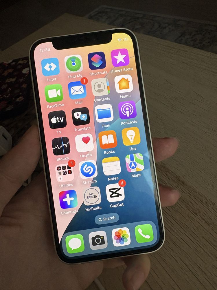 iPhone 12 Mini 64GB – Бял, Отлично състояние