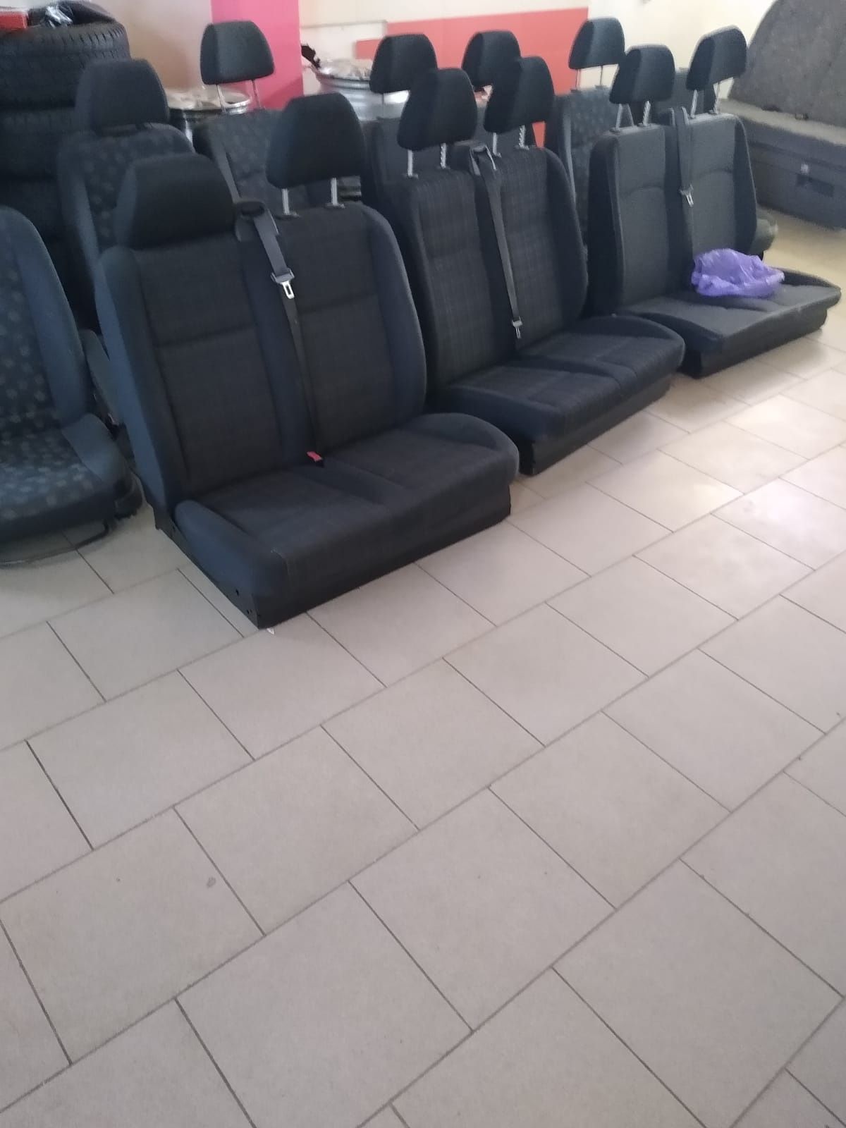 Banca dublu pasager dreapta fata2016(canapea ,scaun)vito(viano)