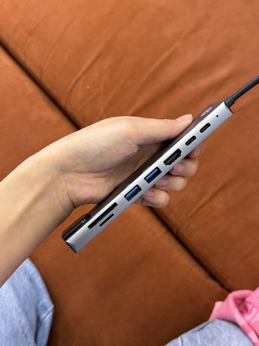 USB hub разветвитель Переходник Type-C для макбука
