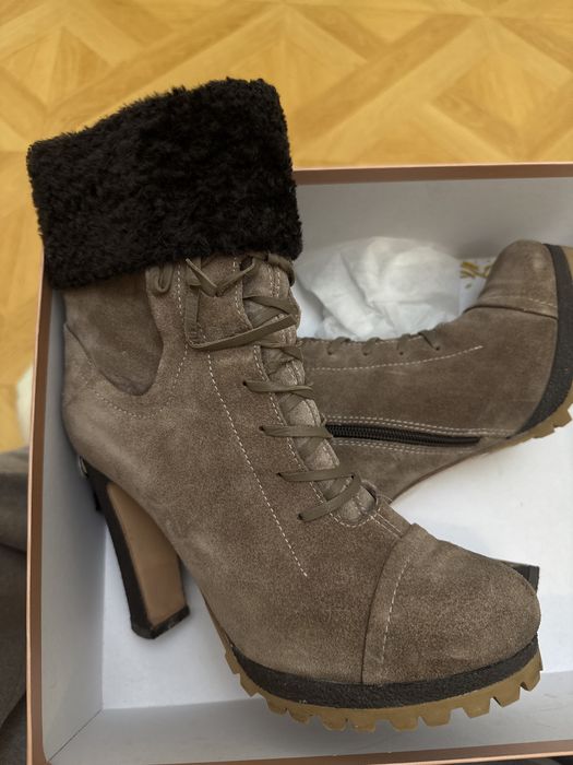 Зимние ботильоны