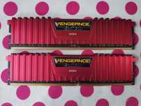 Memorie Corsair Vengeance LPX RED 16GB DDR4 2666MHz Desktop.
