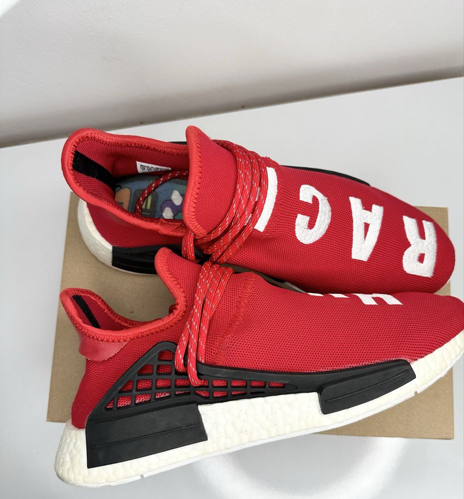 Adidas NMD Hu Pharrell Red (44) Маратонки